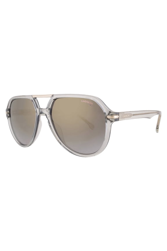 Grey Shaded Gold Pilot Men's Sunglasses CARRERA 315/S 0KB7/FQ 58