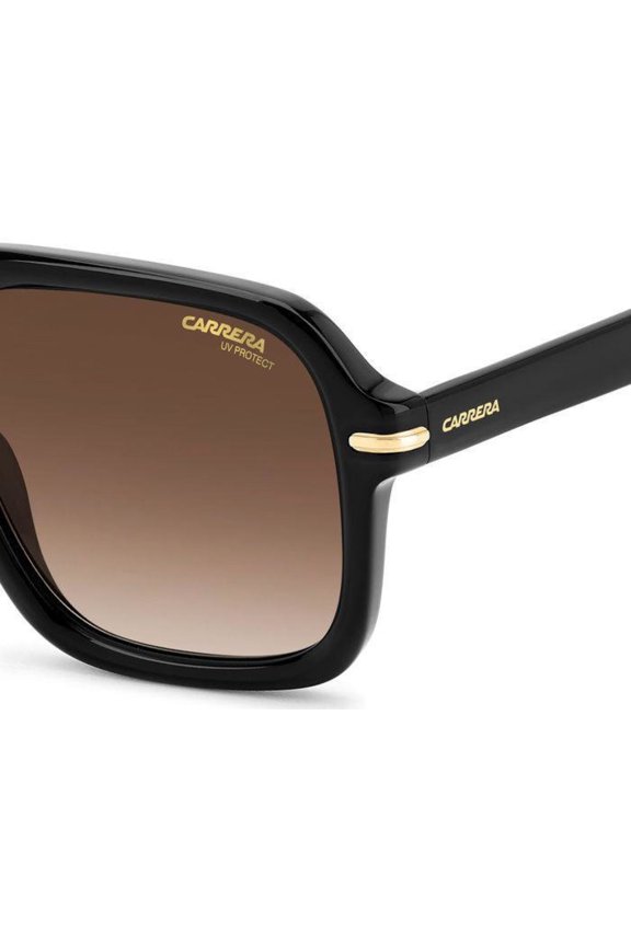 317/S 0807HA 55mm Aviator Sunglasses Men's Black