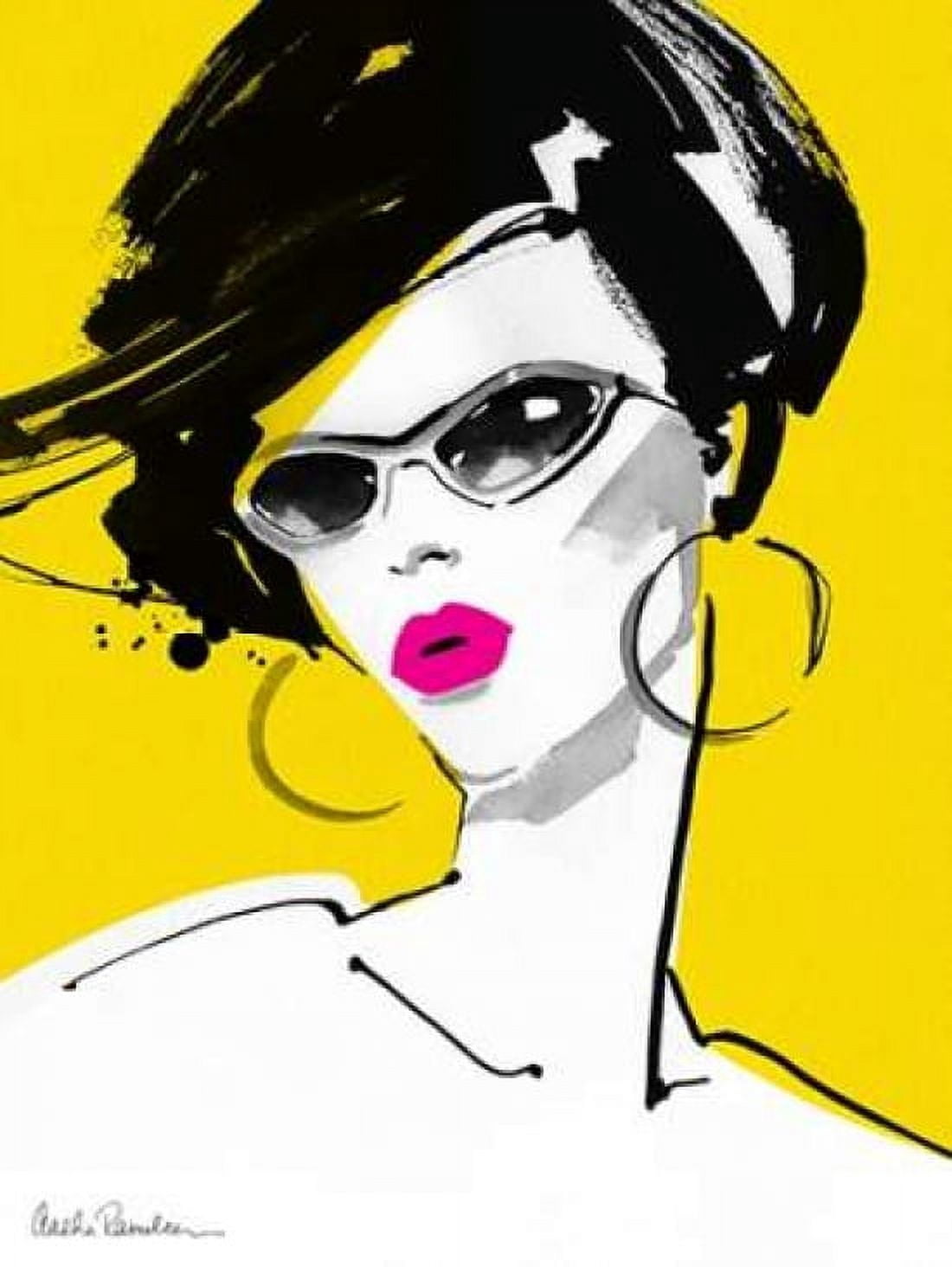 Sunglasses Canvas Art - Aasha Ramdeen (18 x 24)