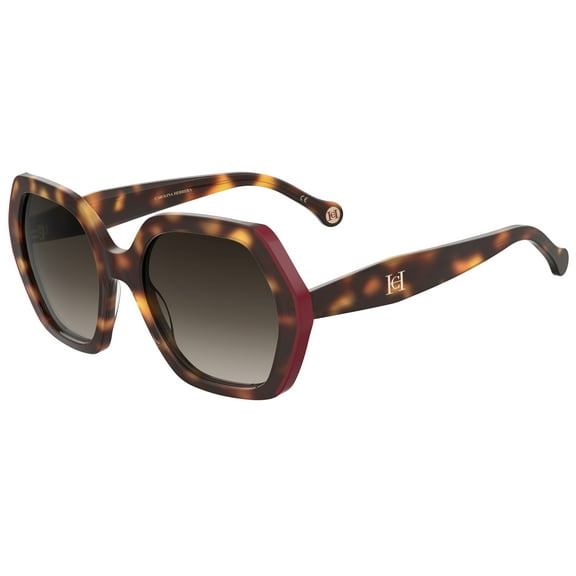 CAROLINA HERRERA sunglasses HER 0181/S WOMAN 55.000/20.000/145.000 O63 HAVANA RED