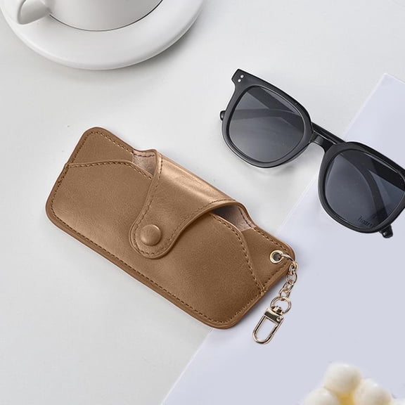 Sunglasses Case Protective Eyewear Storage Pouch Hard Shell Style Scratch Resistant Portable Travel Glasses Organizer Compact Fit Bag, for Men Women Travel Driving Outdoor Daily Use