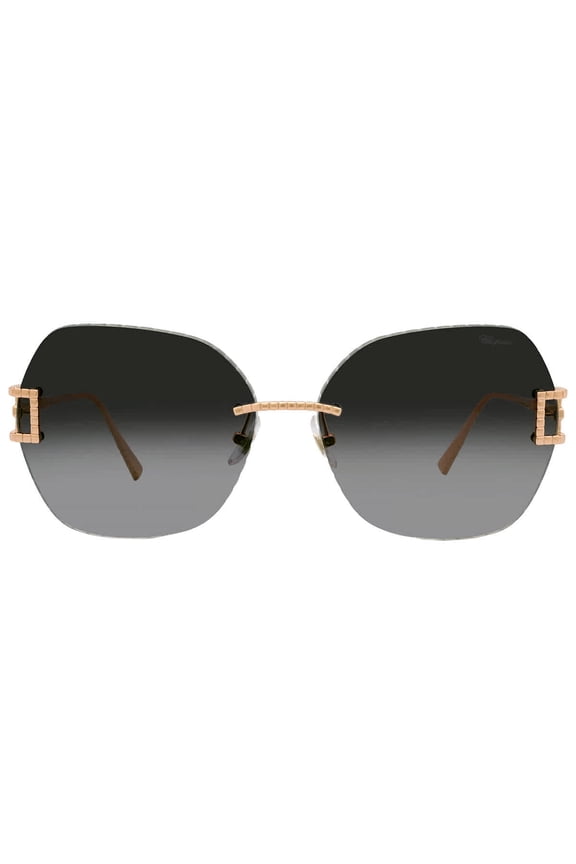 SCHG31M 08FC 64mm Cat Eye Sunglasses Women's Gold