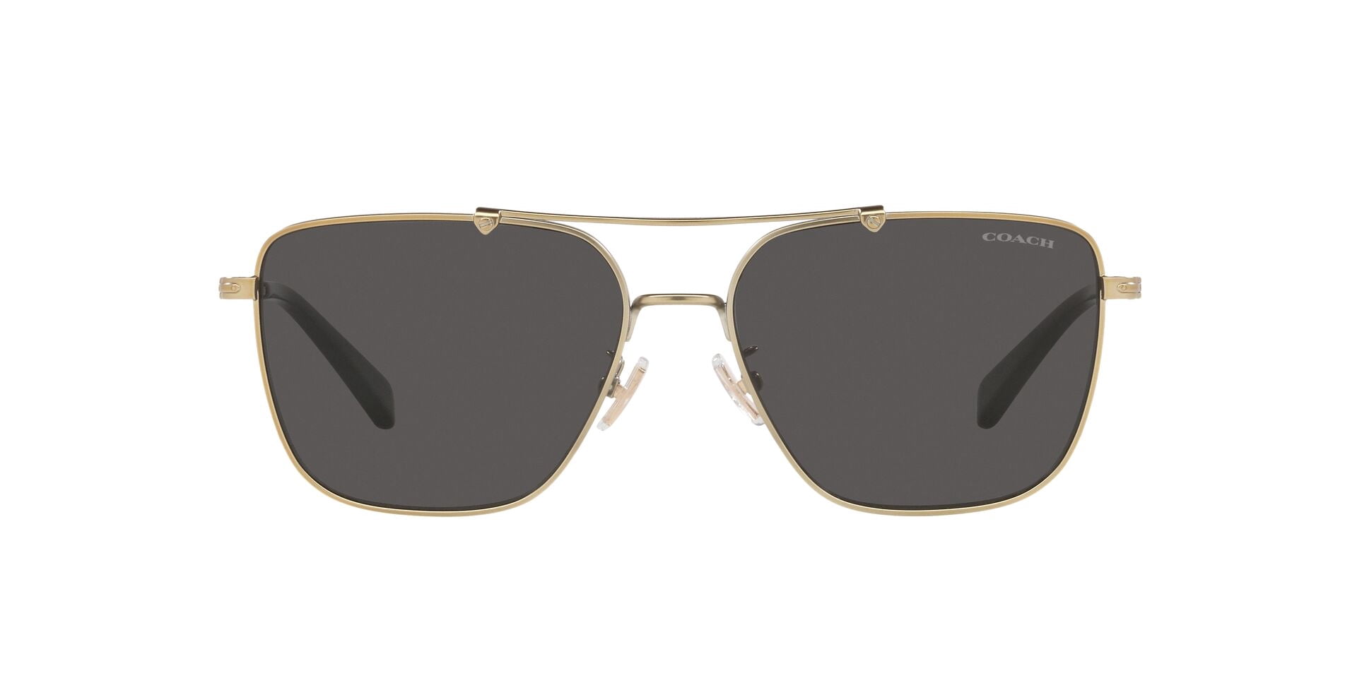 Sunglasses Coach HC 7137 900587 Satin Light Gold - Walmart.com