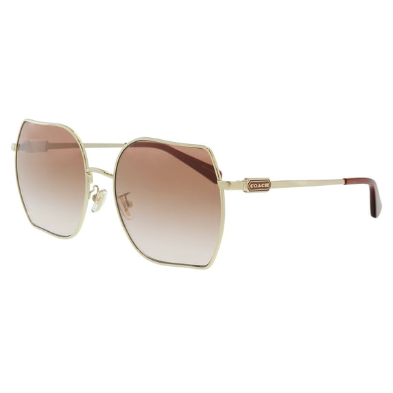 Sunglasses Coach HC 7142 942913 Shiny Light Gold