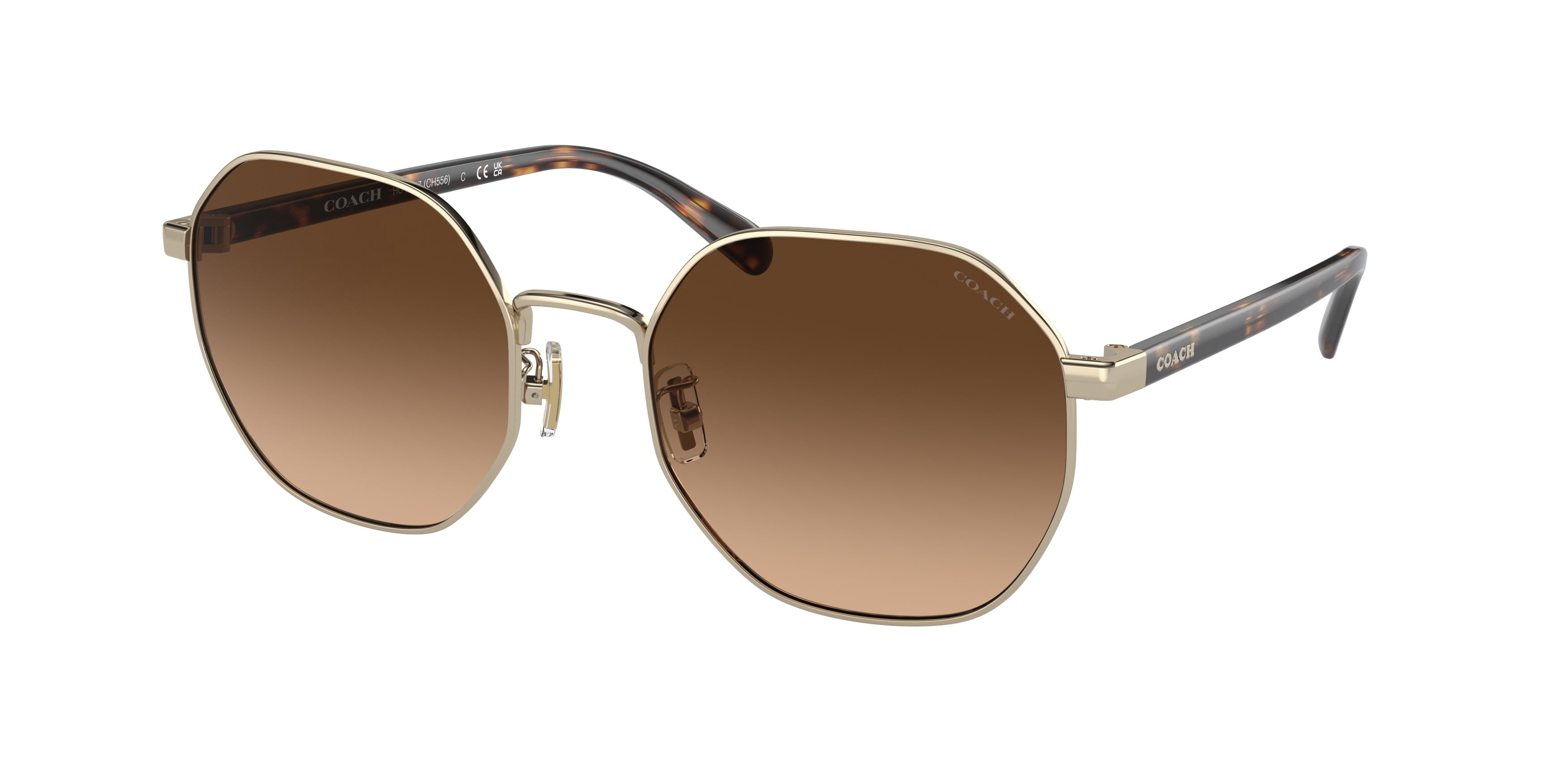 Coach sunglasses round light gold Buy COACH Men main image 4