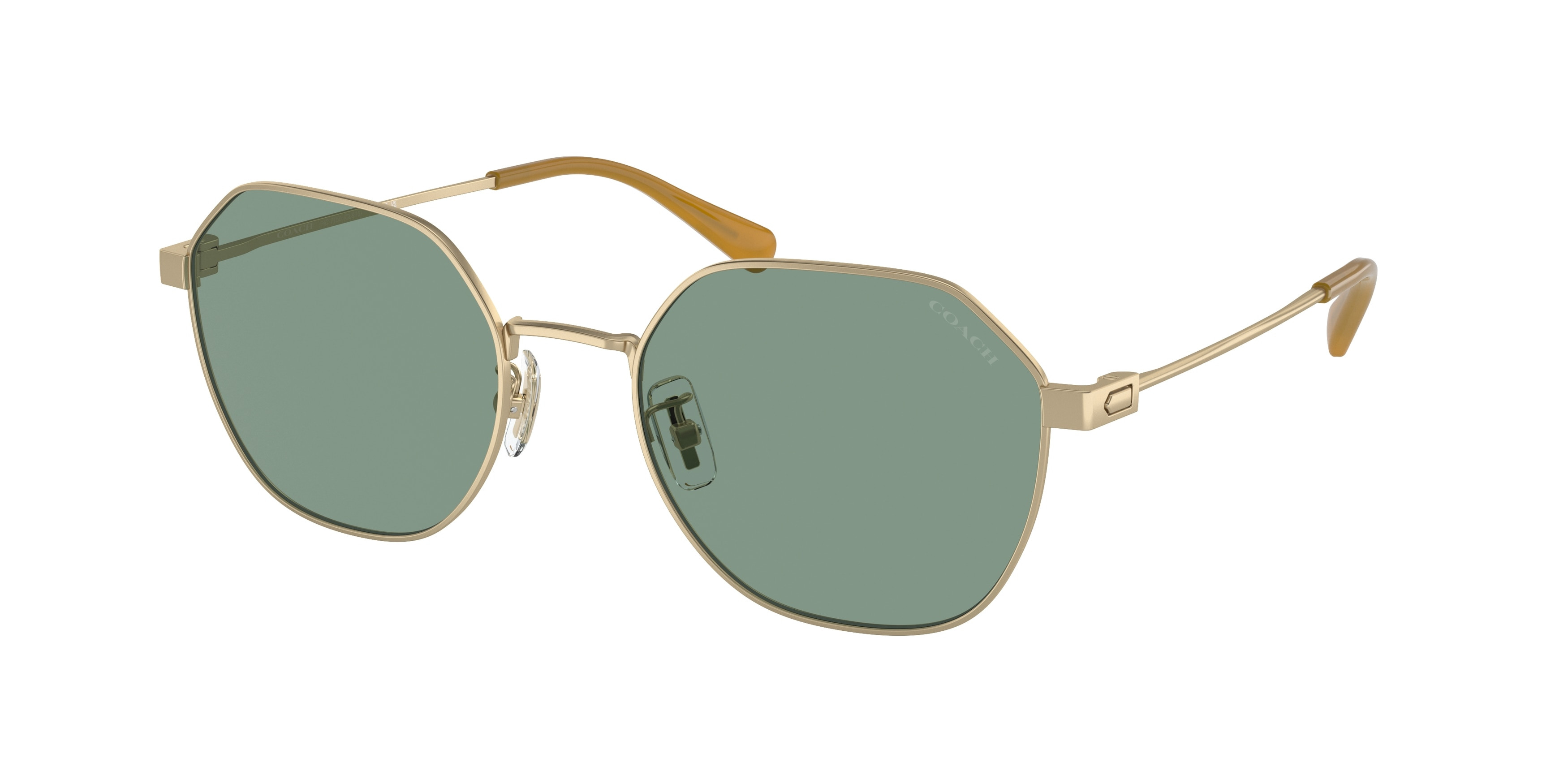 Coach Sunglasses Satin Light Gold Color Buy Coach Satin Light Gold Sunglasses Online - Sunglasses.ie main image 4