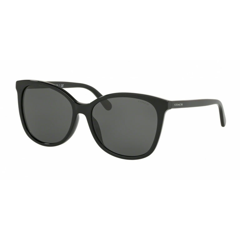 COACH HC8271U 500287 Black Dark Grey 57 mm Women s Sunglasses