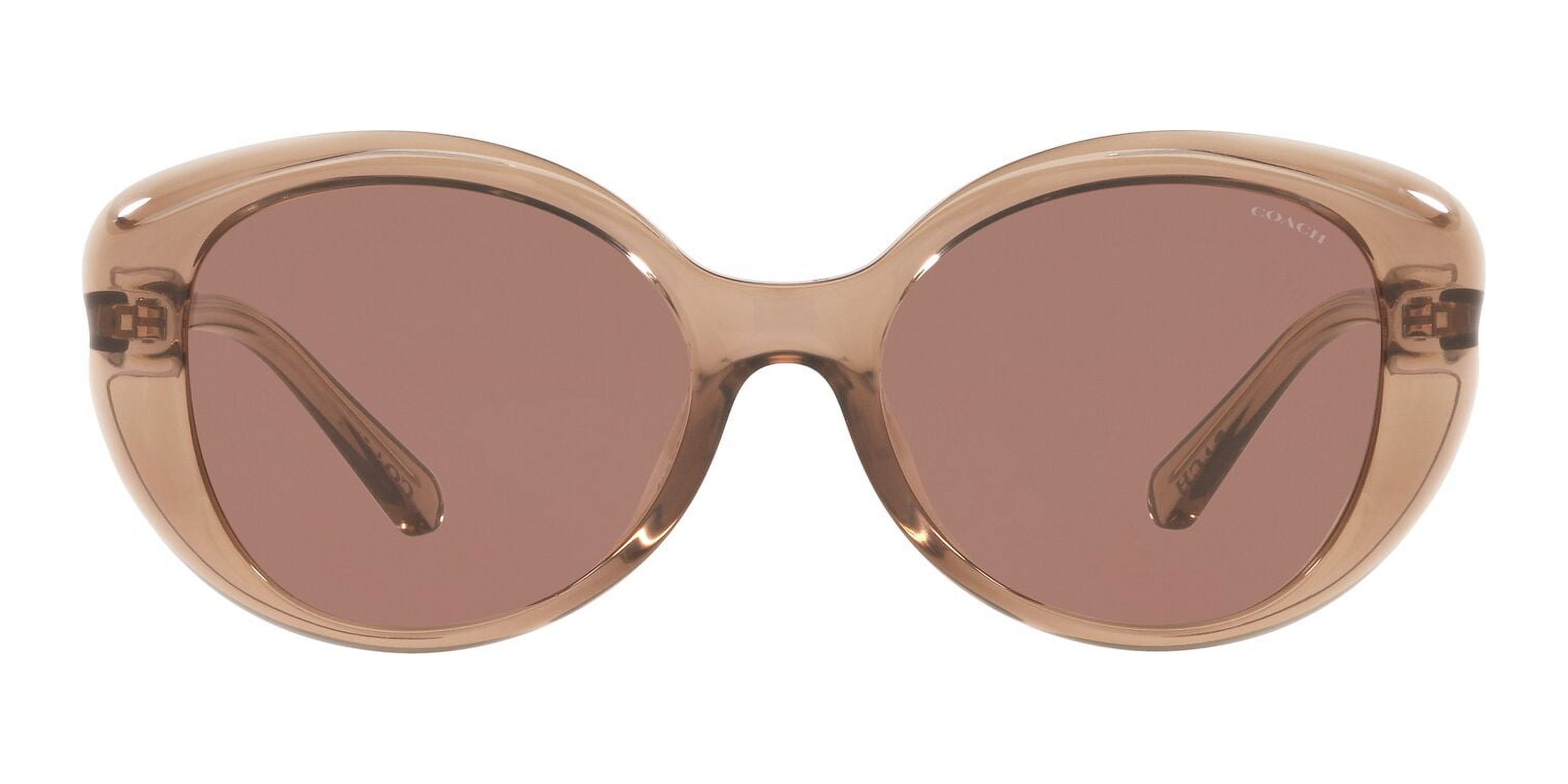 Coach L1171 HC8306U Butterfly sunglasses 50373-brown NEW IN CASE Sunglasses Coach HC 8306 U 503973 L1171 Brown - Walmart.com main image 3