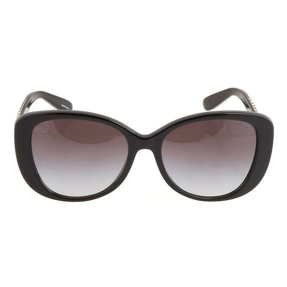 COACH HC8322F 50028G Black Light Grey Black Gradient 56 mm Women's Sunglasses