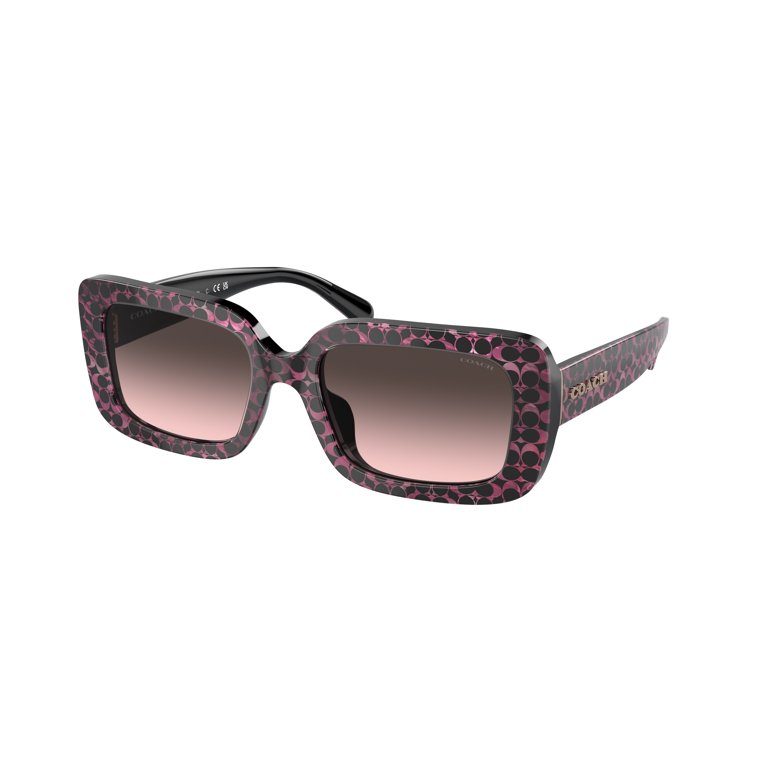 Sunglasses Coach HC 8380 U 578346 Cl922 Ruby Pearl Signature  display picture 3