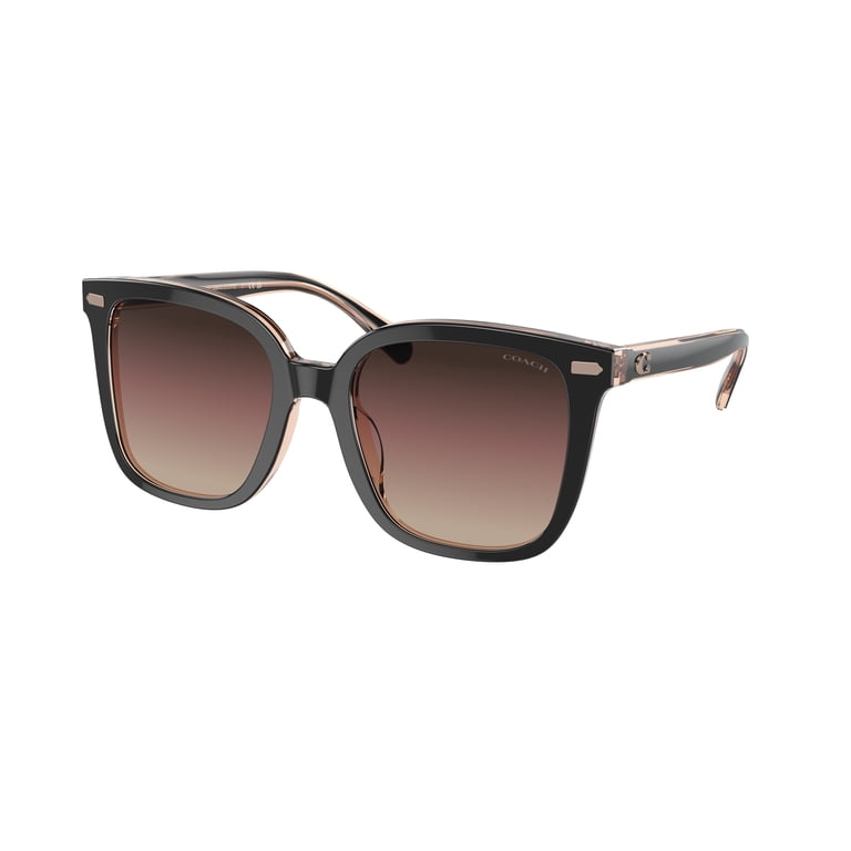 Coach HC 8381U Plastic Womens Square Sunglasses Black 54mm  display picture 3