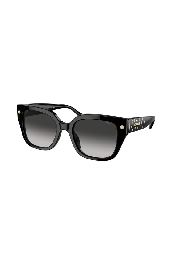 Sunglasses Coach HC 8392 U 50023C Cr611 Black Grey Gradient