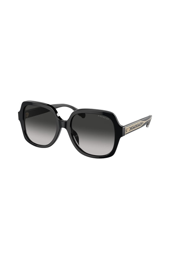 Sunglasses Coach HC 8395 F 50023C Cr962 Black Grey Gradient