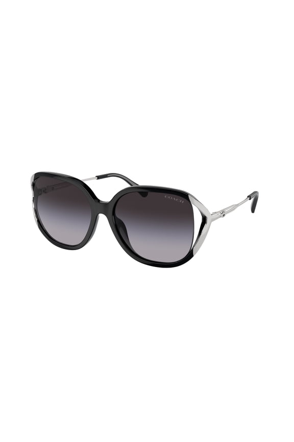 Sunglasses Coach HC 8396 U 50028G Cr620 Black Grey Gradient