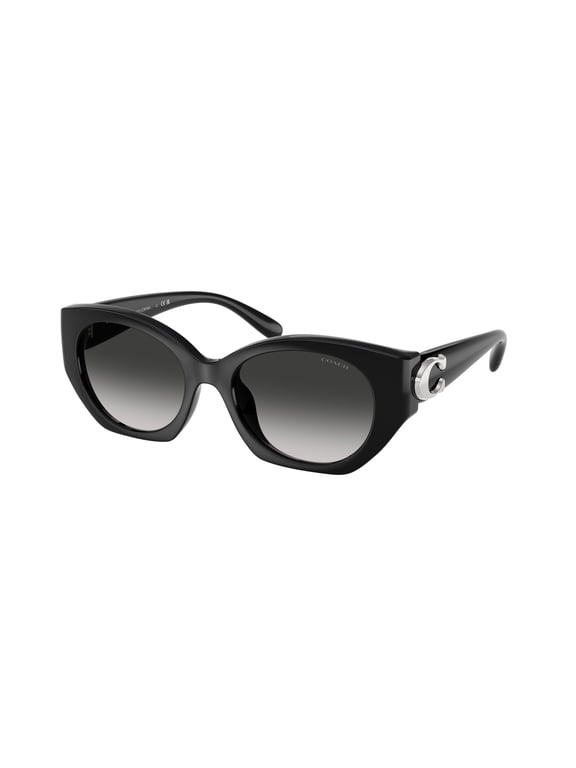 Sunglasses Coach HC 8407 U 50023C Cw194 Black Grey Gradient