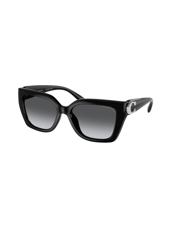 Sunglasses Coach HC 8408 U 5002T3 Cw201 Black Grey Gradient Pola