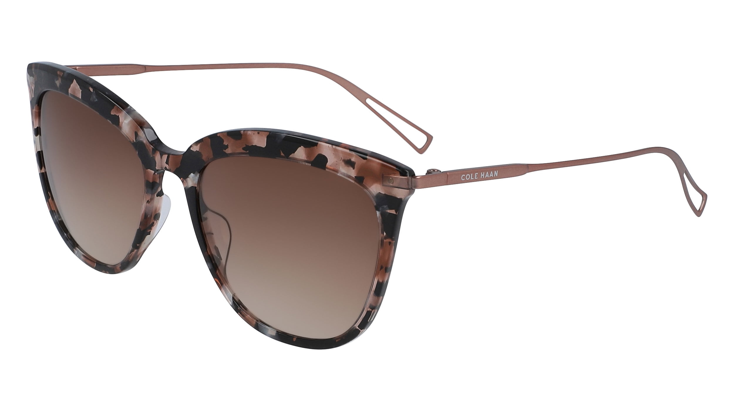 Cole Haan CH7079 651 Blush Tortoise Titanium Frame Brown  display picture 2