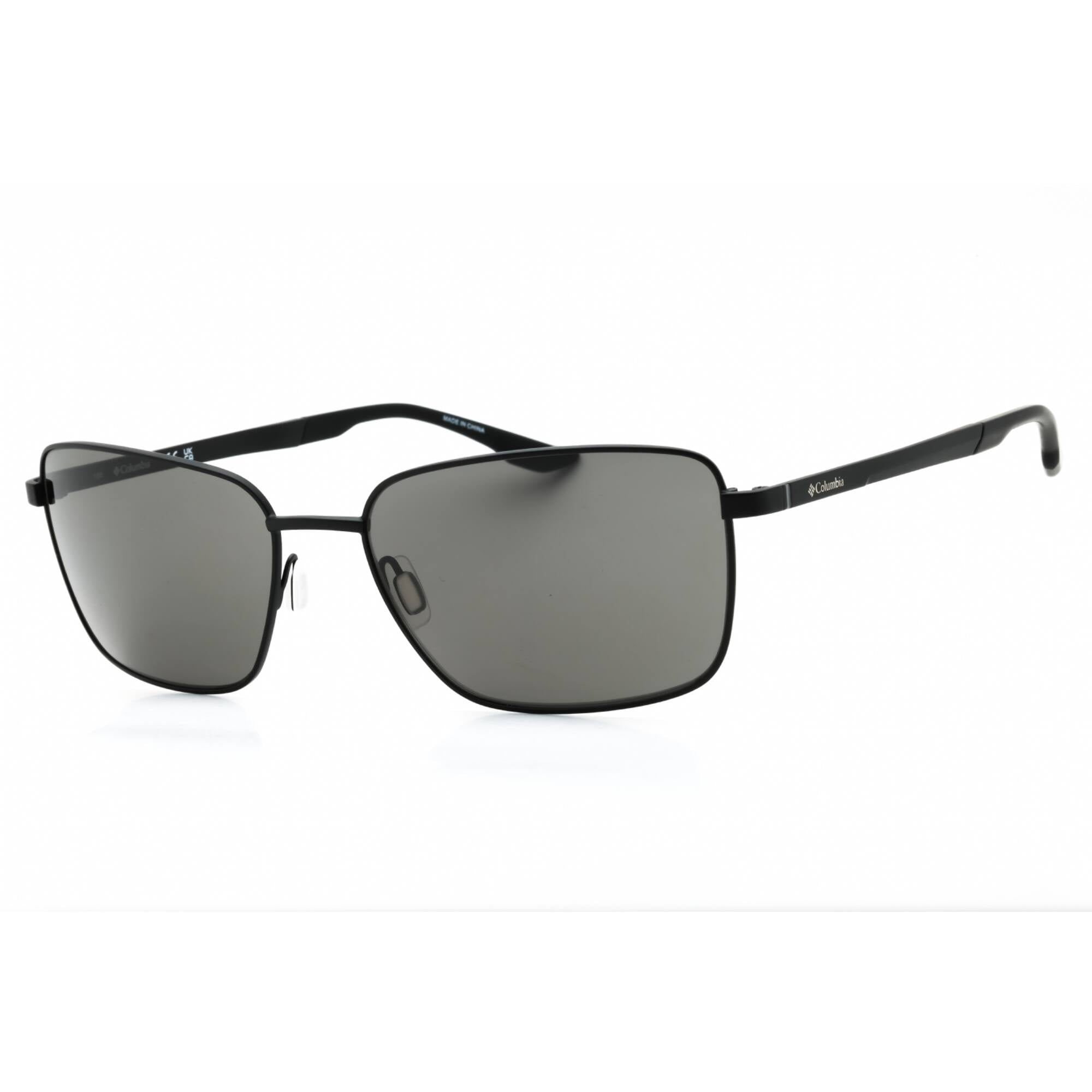 New Columbia C-121S 002 Satin Black Sunglasses with Grey Lenses Kits.com -- Columbia C121S main image 2