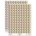 thumbnail image 1 of Sunglasses Cool Smile Happy Emoticon 200+ Round Stickers - Rainbow - Gloss Finish - 0.50" Size, 1 of 3