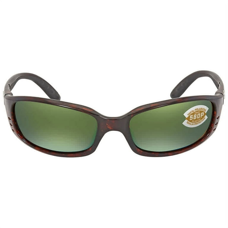 Costa Del Mar Brine Sunglasses Tortoise / Green Mirror