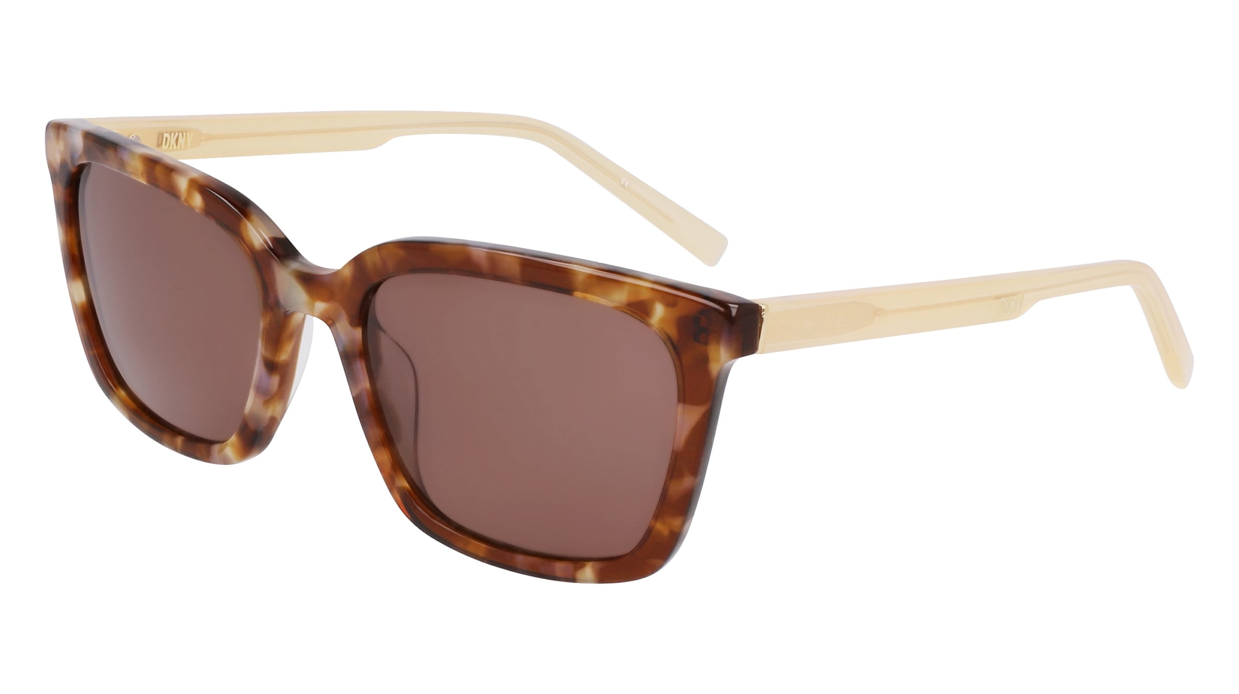 DKNY Brown Classic Glasses with Tortoiseshell Pattern Amazon.com: Eyeglasses DKNY DK 5008 280 Nude Tortoise  main image 4