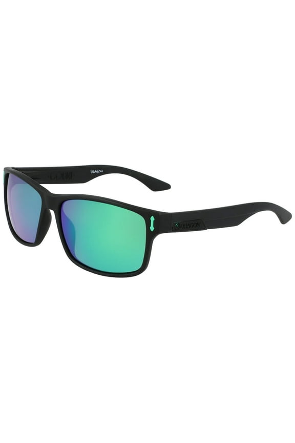 Alliance Count Polarized H20 Floatable Men's Matte Black Rectangle Sport Sunglasses