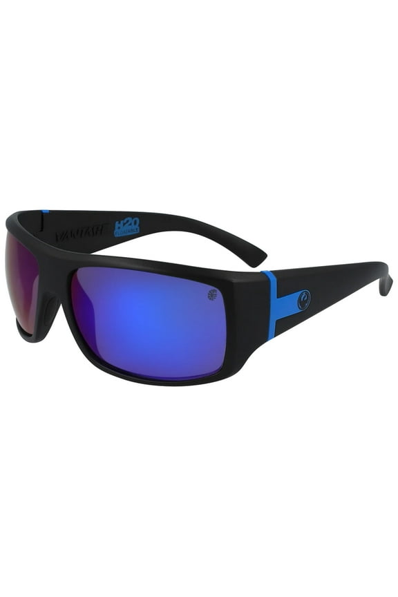 Alliance Vantage Polarized Men's Matte Black H2O Float-able Wrap Sunglasses - DRVANTAGELLH2OPO-046