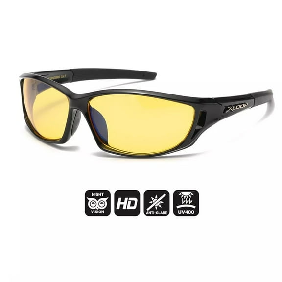 Sunglasses Day Night HD Vision Sport Sunglasses Wrap Around Driving UV400 Glasses Eyewear