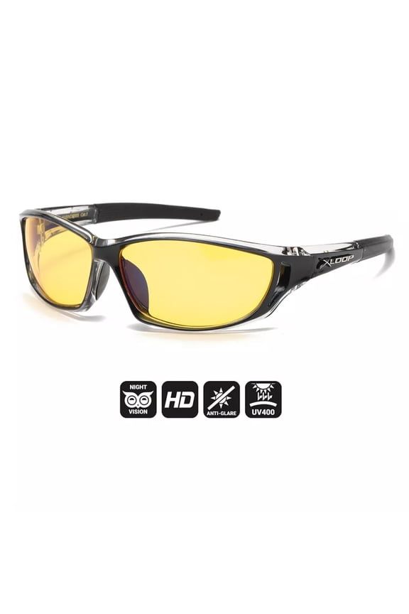 Sunglasses Day Night HD Vision Sport Sunglasses Wrap Around Driving UV400 Glasses Eyewear