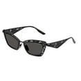 thumbnail image 1 of Dolce & Gabbana DG 2311 Metal Womens Cat-Eye Sunglasses Black 51mm Adult, 1 of 4