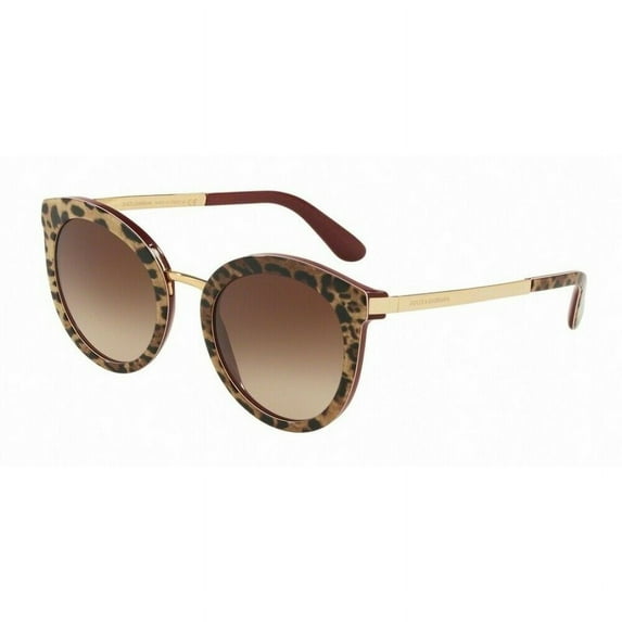 Sunglasses Dolce & Gabbana DG 4268 315513 Leo On Bordeaux