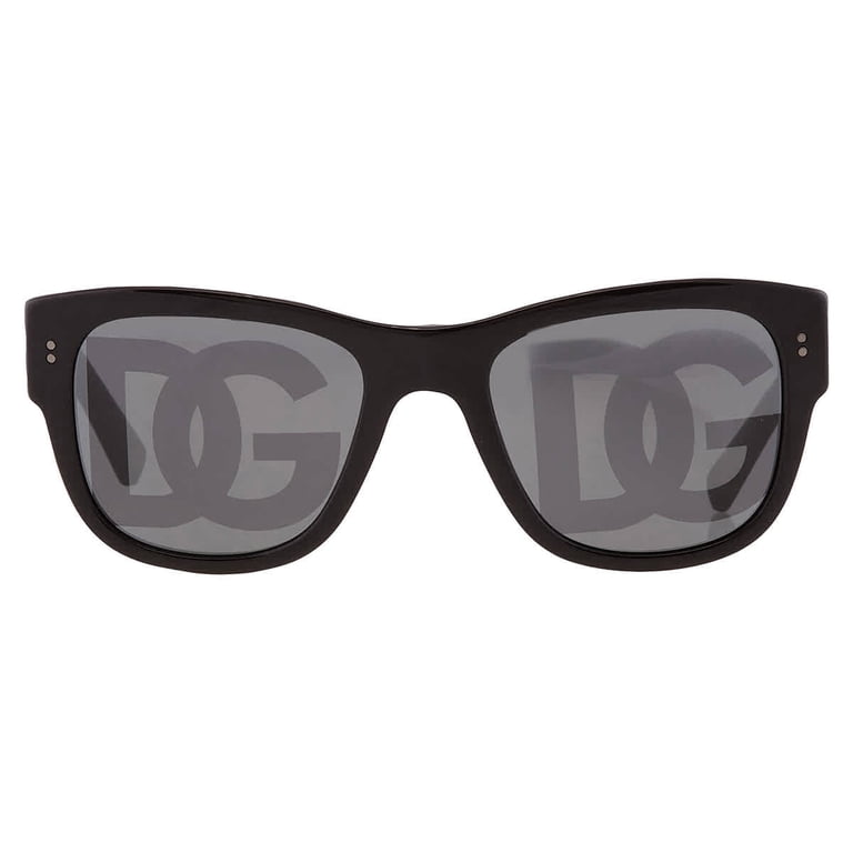 Sunglasses Dolce & Gabbana DG 4338 501/M Black Dark Grey  display picture 1
