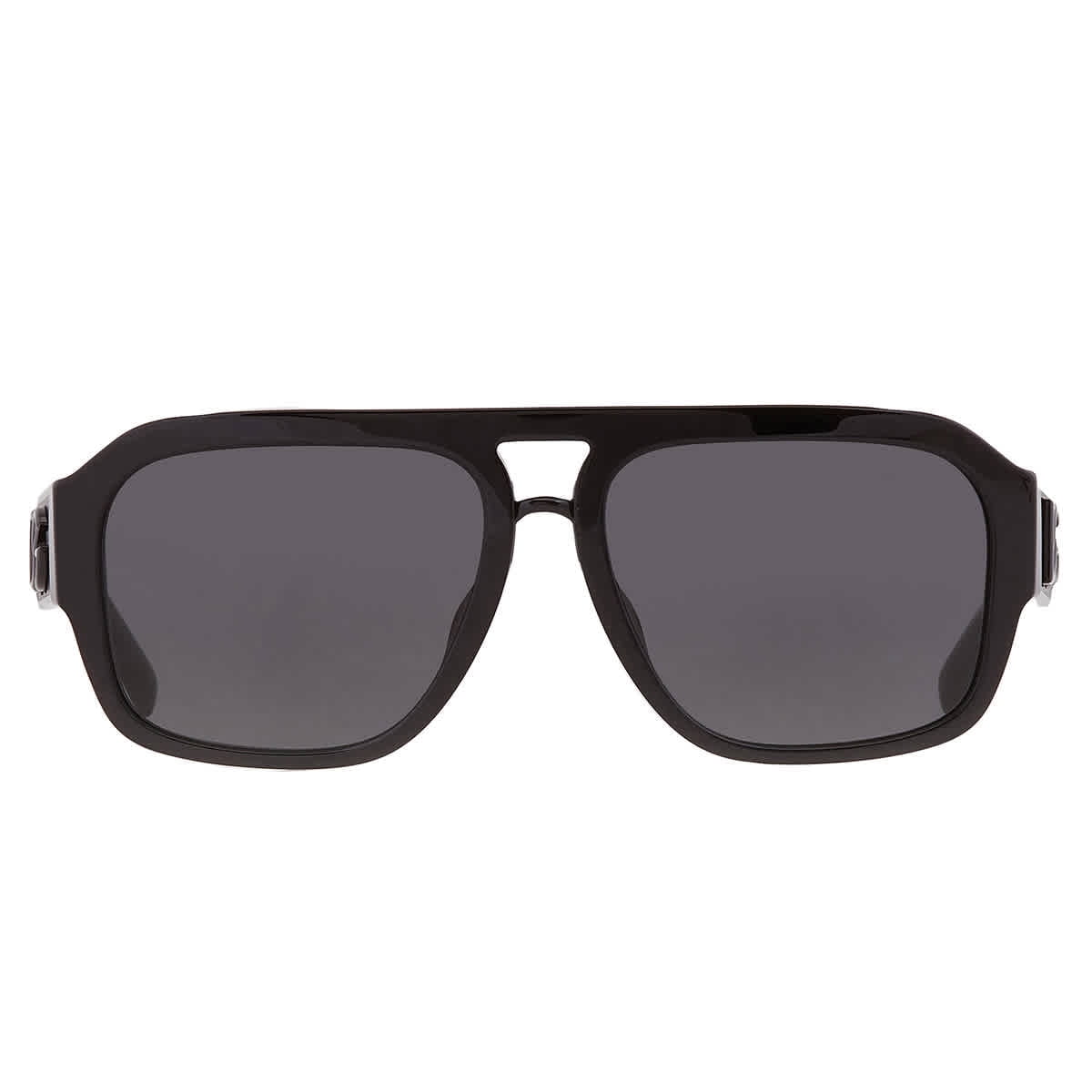 Dolce & Gabbana DG 4403 501/87 Black Plastic Pilot Sunglasses Grey Lens Sunglasses Dolce & Gabbana DG 4403 (501/87) DG4403 Man  main image 3