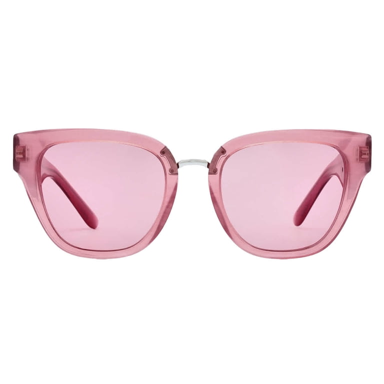 Dolce & Gabbana DG4437 Sunglasses, Fleur Pink, Dark Mirror  display picture 3