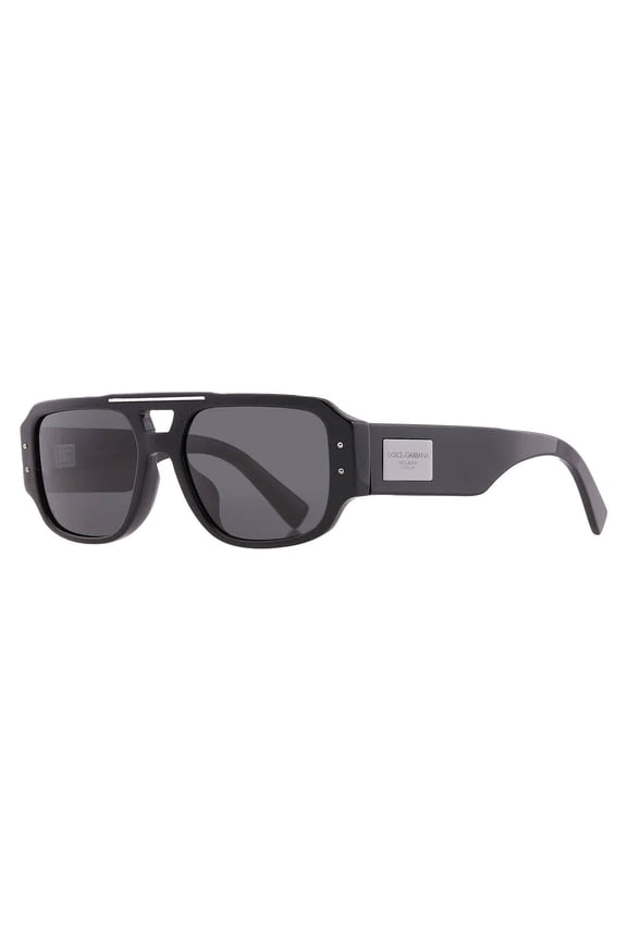Sunglasses Dolce & Gabbana DG 4482 F 501/87 Black Dark Grey