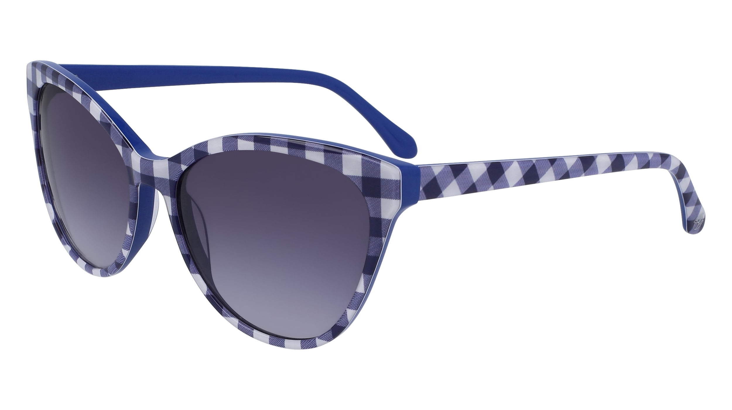 Sunglasses Draper James DJ 7018 414 Indigo Gingham - Walmart.com display picture 2