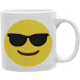 thumbnail image 1 of Sunglasses Emoji 11 oz Ceramic Coffee Mug, 1 of 1