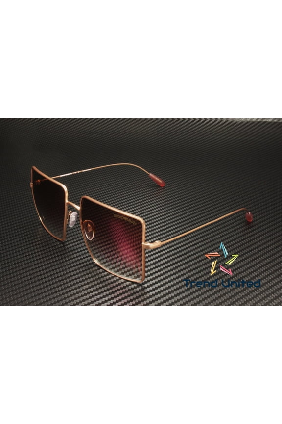 EA2101 3004V0 Mt Rose Gold Mir Grad Red 56 mm Women's Sunglasses