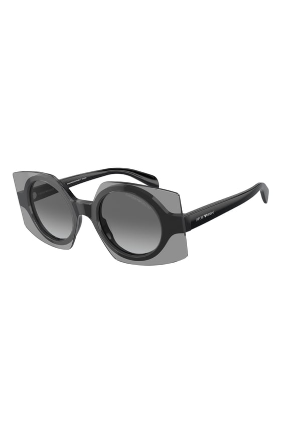 EA4207 602911 Black & Top Grey Gradient 46 mm Women's Sunglasses