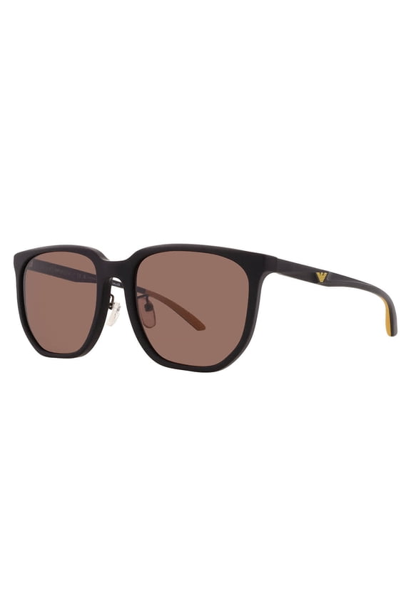 Brown Sport Men's Sunglasses EA4215D 500173 56