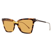 Salvatore Ferragamo SF2036S 242 56mm Cat Eye Sunglasses Women's Dark Havana