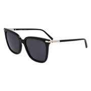 Salvatore Ferragamo SF2037S 001 56mm Square Sunglasses Womens Black