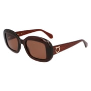 Salvatore Ferragamo SF2038SE 232 51mm Rectangle Sunglasses Womens