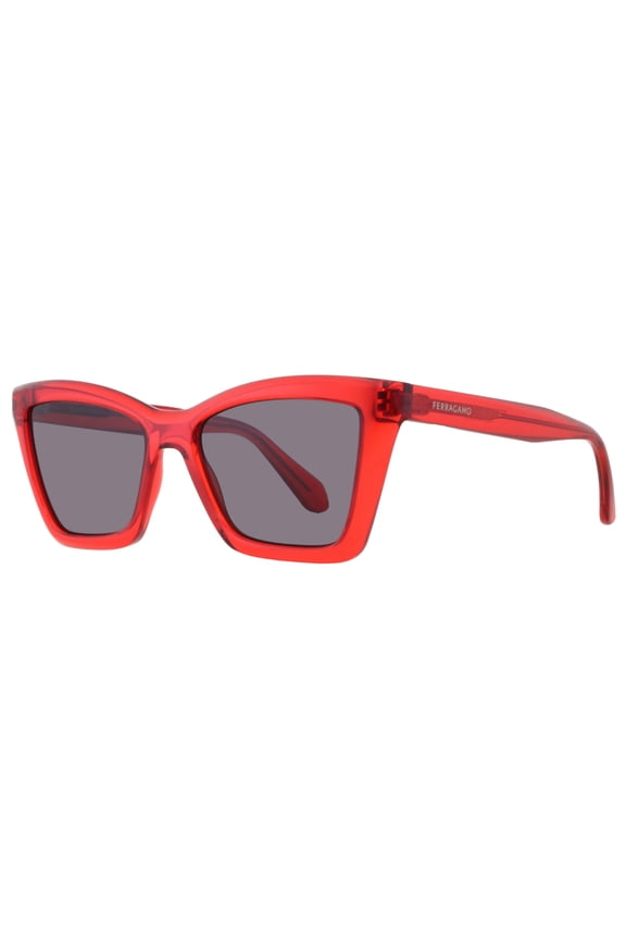 Women's Logo 53mm Sunglasses, Red
