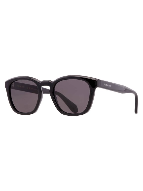 Men's Logo 50mm Sunglasses, Black