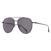 Ferragamo Grey Pilot Mens Sunglasses SF308S 002 61