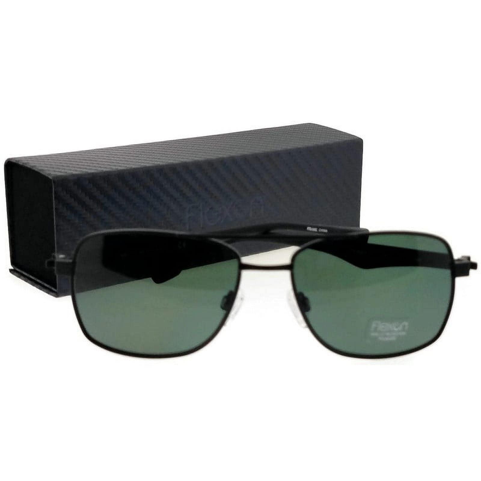 Flexon Unisex Sonnenbrille H6055 - Schwarz, 56mm