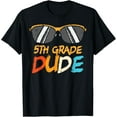 thumbnail image 1 of Sunglasses Fifth 5th Grade Dude Cool First Day School Boys T-Shirt, 1 of 4