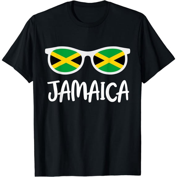 Sunglasses Flag Jamaica Tshirt Jamaican Born T-Shirt