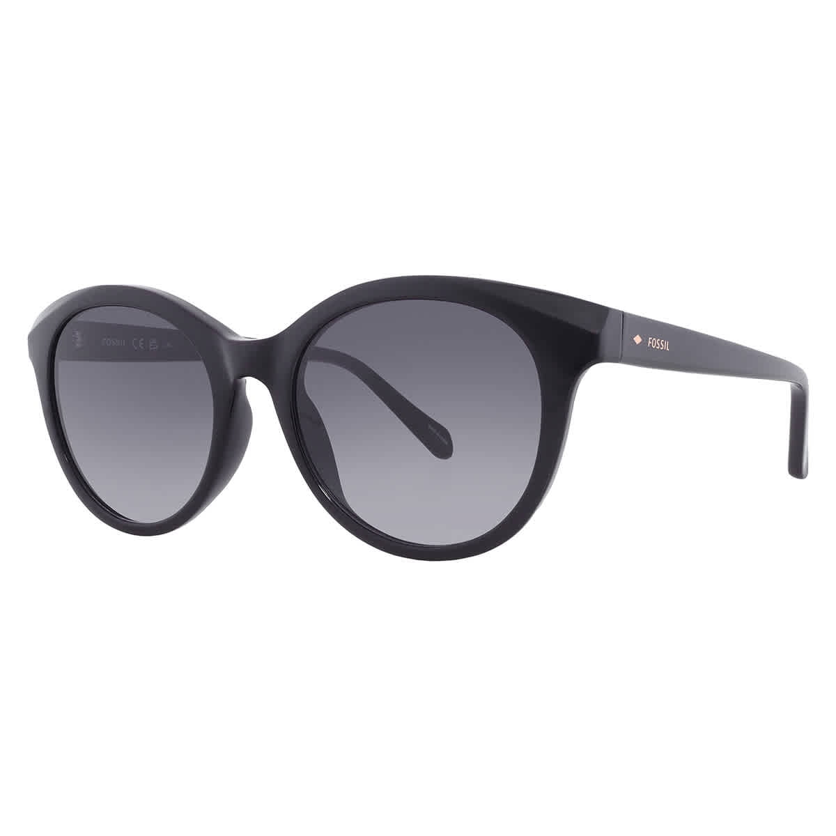 Fossil Candy black womems sunglasses Fossil Women Sunglasses FOS3006/S Oval DARK HAVANA/Brown  main image 3